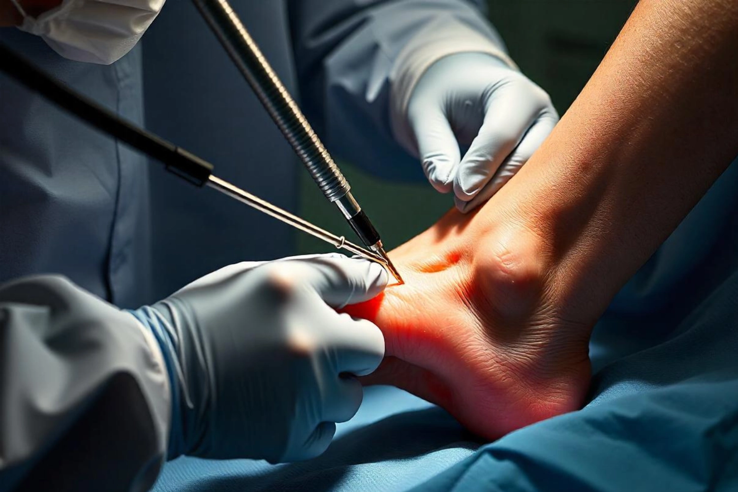 Arthroscopic Ankle Reconstruction Surgery